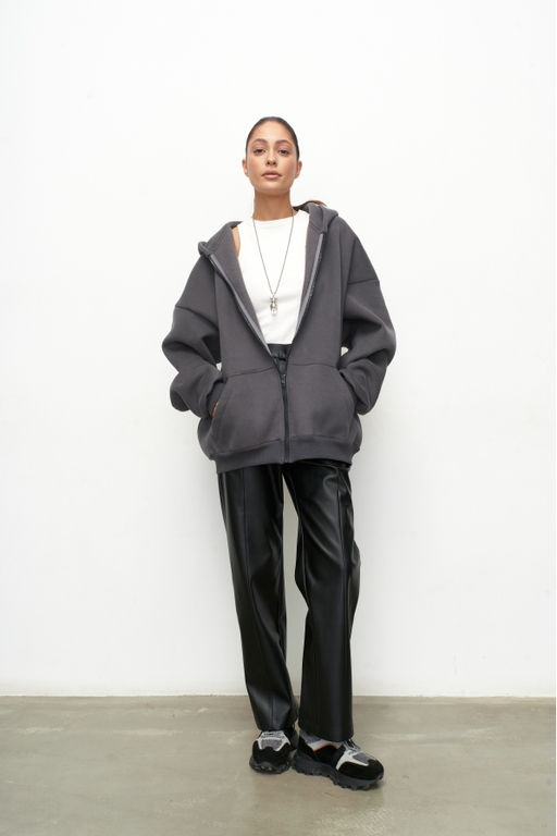 Худи ZIP Графит - Erist store фото 2