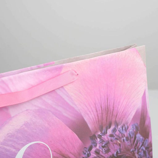 Цена за 3 шт. Пакет крафтовый горизонтальный Волшебный праздник, L 40 31 11.5 см - Дарите счастье фото 3