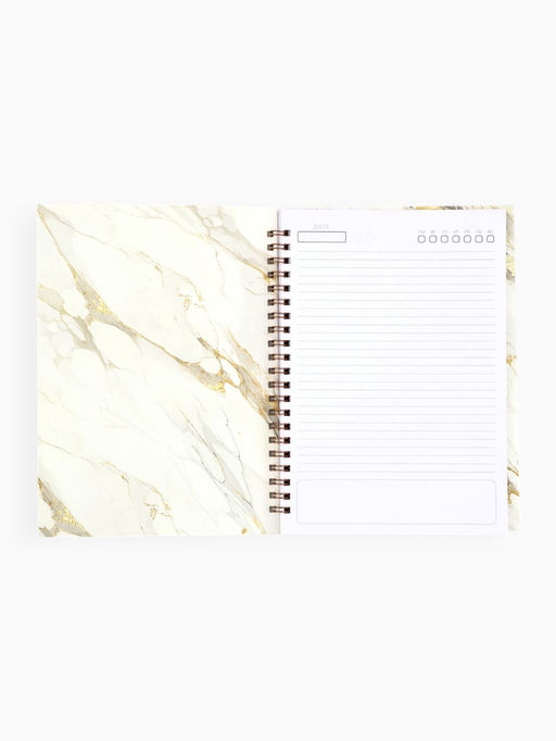 Ежедневник в мягкой обложке А5 «Мрамор», 60 л., на скрытом гребне