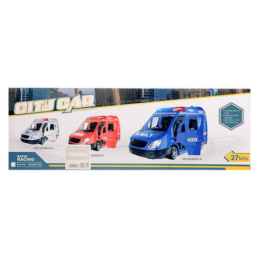 Машина радиоуправляемая Скорая помощь, работает от батареек, световые и звуковые эффекты - Simaland фото 10