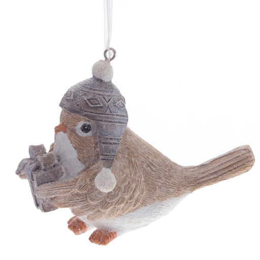 Фигурка декоративная "Птичка", L7 W8 H8 см, 3в.