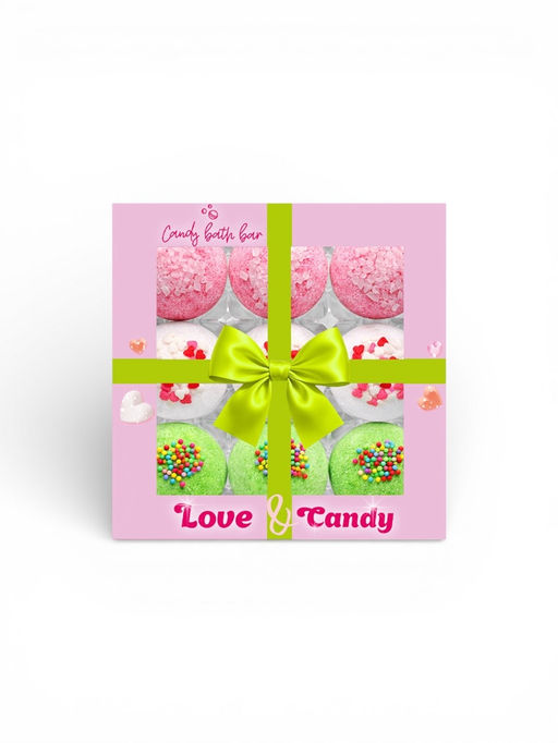 Набор бомбочек для ванн «Love&Candy», 9×40 г