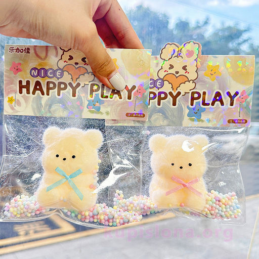 Сквиши Fluffy bear - Купи слона фото 2