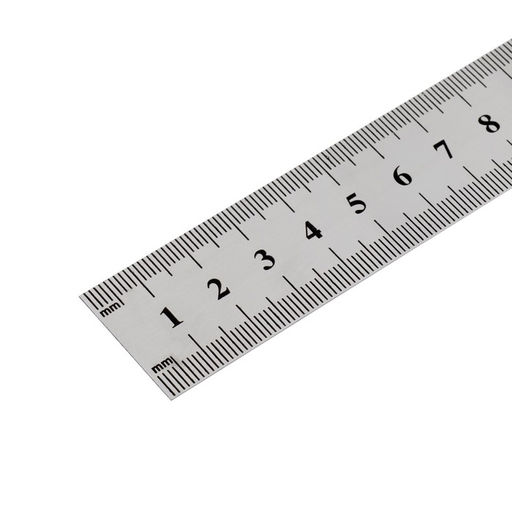 Цена за 5 шт. Линейка металлическая, 30 см
