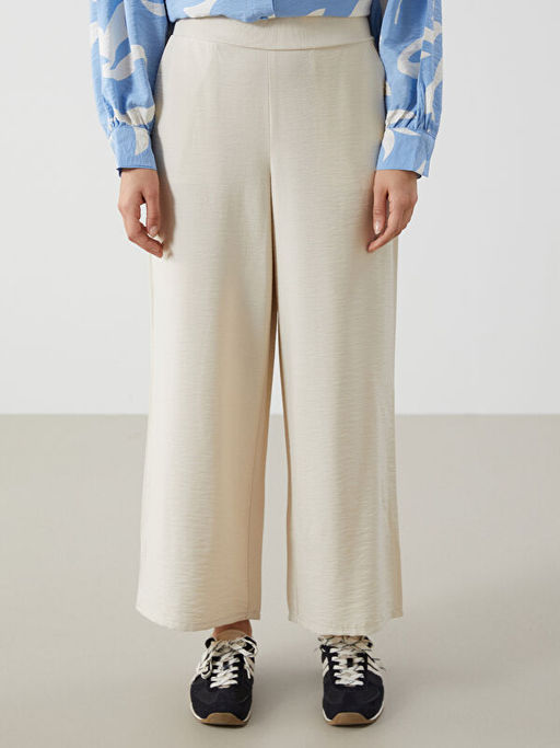 Beli Lastikli Geni? Pa?a Kad?n Pantolon