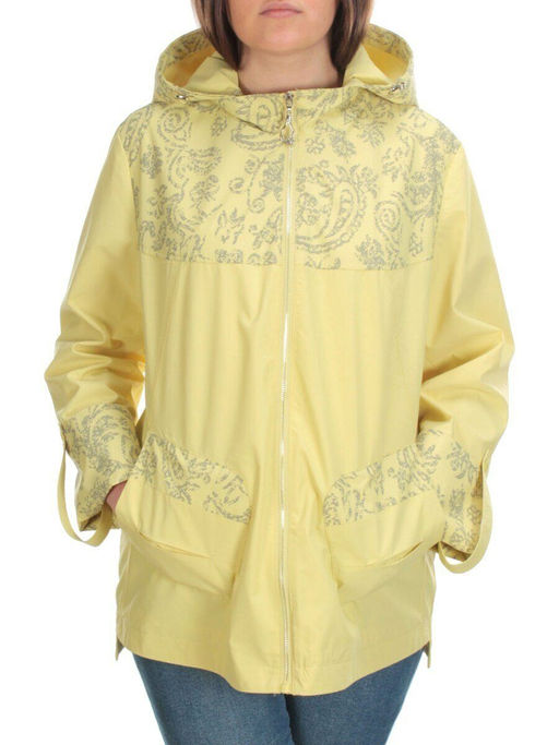F2072 YELLOW Ветровка женская MARIA - Фабричный китай фото 2