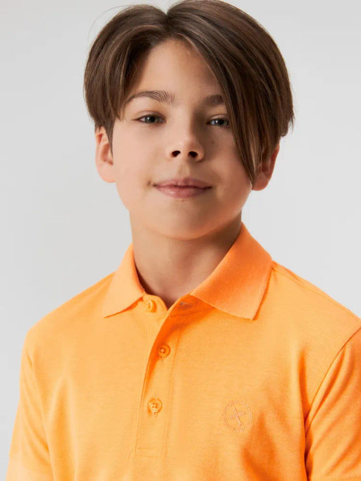 ACOOLA / Сорочка-поло верхняя для мальчиков Palau оранжевый фото 4