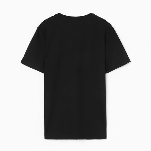 Футболка женская, цвет черный, размер 48