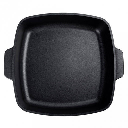 Противень с антипригарным покрытием 28х28х7см "Классик", s0,4см, литые ручки (Россия)