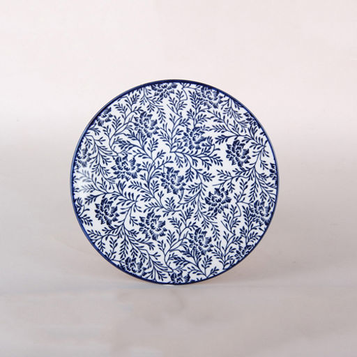 Тарелка десертная 19см, Navy bloom 75P 2055 /КОРАЛЛ/