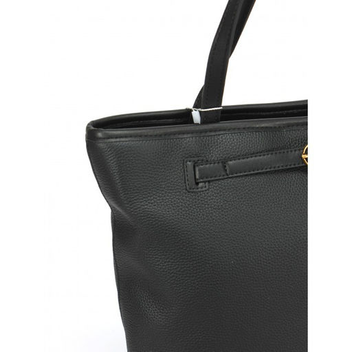 Сумка женская натуральная кожа GU 2066-79011, 1отд+карм/пер, черный 263477 - Adelia фото 4