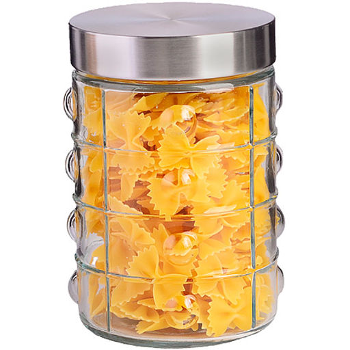 31026 Набор банок для сыпучик продуктов 4пр стекло/полипроп/нерж/ст MB (х4) - Mayer&boch фото 4