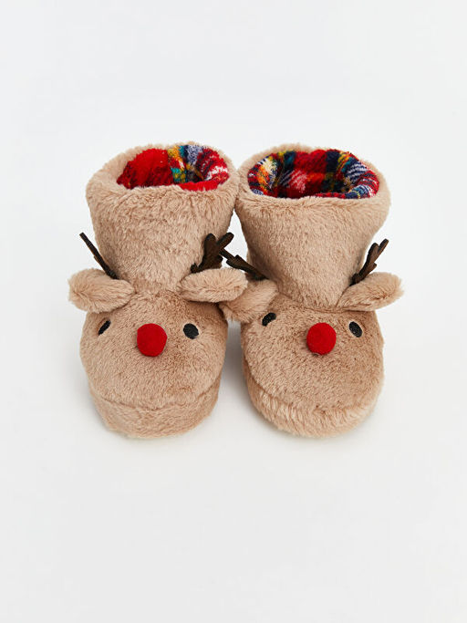 Ay?c?k Nak??l? Erkek Bebek Ev Botu - Waikiki фото 3