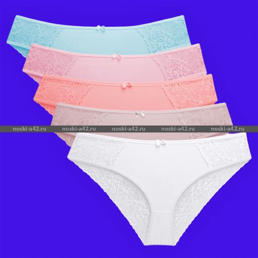 Цена за 5 шт. Трусы женские Турция кружевная попа арт. 83004 (84004) 3XL (50-52) - For you фото 7