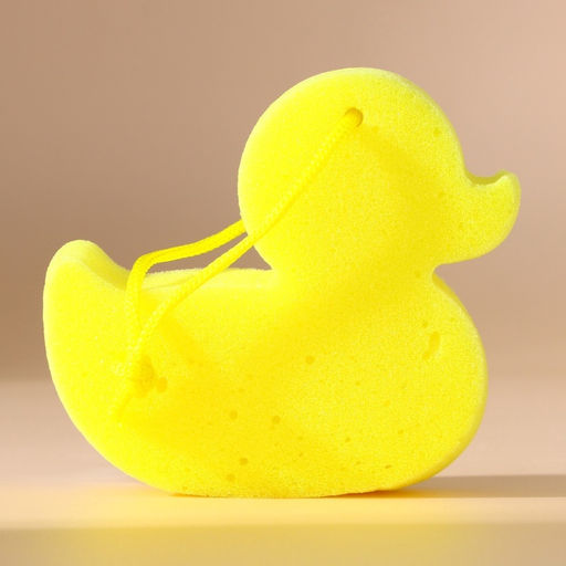 Детская мочалка для тела «Утёнок», Чистое счастье