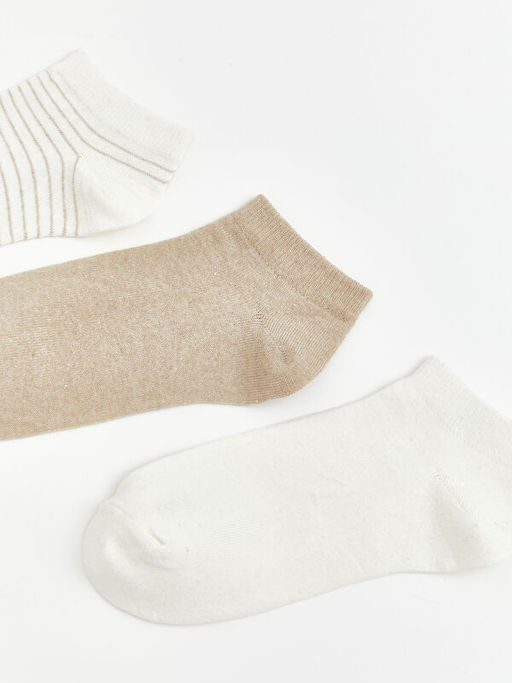 ?izgili Kad?n Patik ?orap 3l?