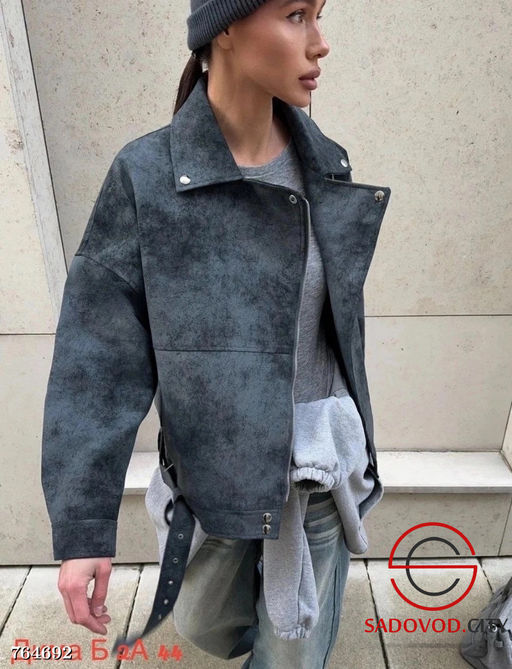 Женская весенняя куртка косуха - Bruno фото 3