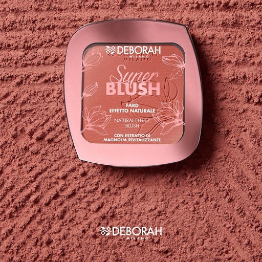 DEBORAH Румяна SUPER BLUSH тон 02 Кораллово розовый, 9г  фото 5