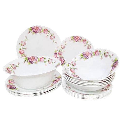 Сервиз столовый АНГЛИЙСКАЯ РОЗА 19 пр. арт.OW-19C8(N)/H202092 /МФК/  фото 2