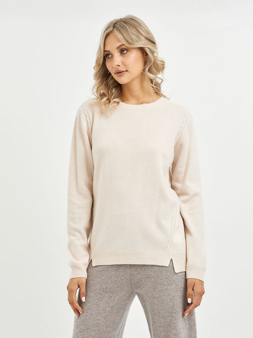 джемпер женский из шерст с удлиненной спинкой - Glenfield фото 4