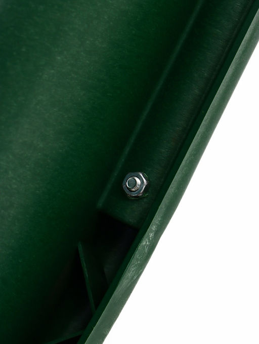 Движок пластиковый 700х465 мм, оцинкованная планка  микс