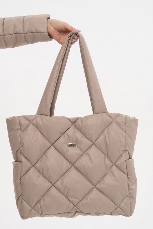 Сумка из стеганой плащевой ткани на синтепухе - А+б коллекция фото 4