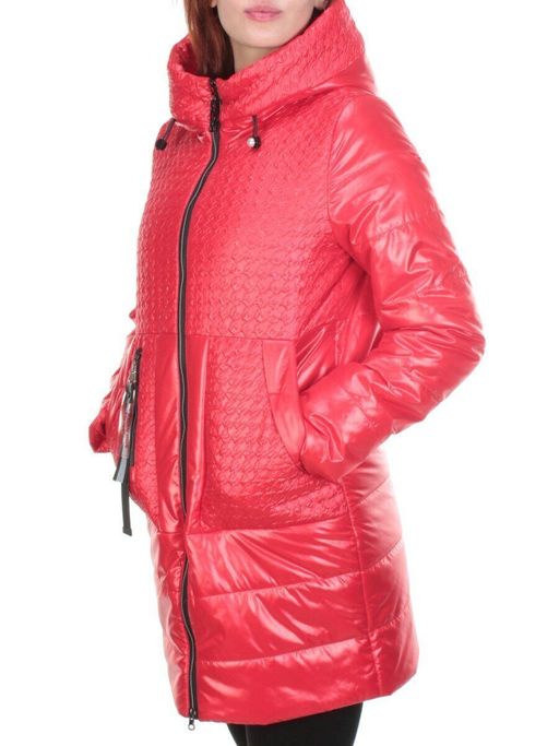 167 RED Куртка демисезонная женская ROVITHI (100 гр.синтепона) - Fashion фото 3