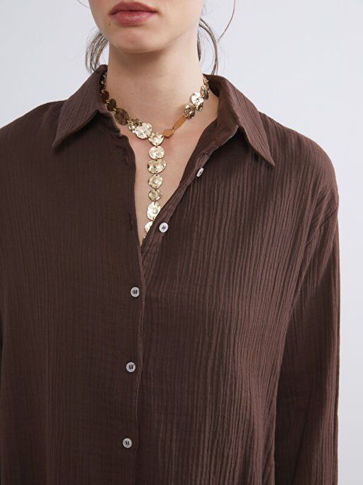 Dokulu M?slin Kad?n G?mlek