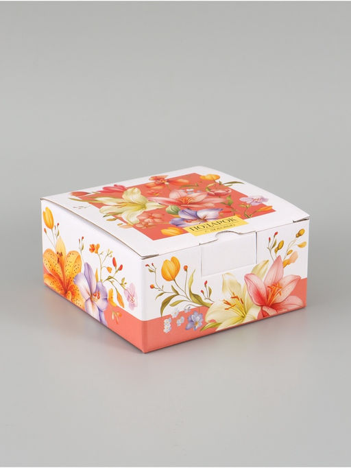 Цена за 2 шт. Коробка складная Подарок с любовью, 15?15?7 см