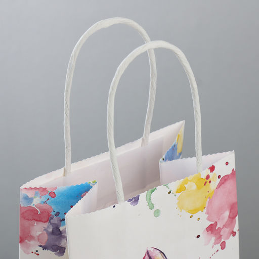 Пакет подарочный крафт Счастье ждёт тебя, 12 21 9 см - Дарите счастье фото 3