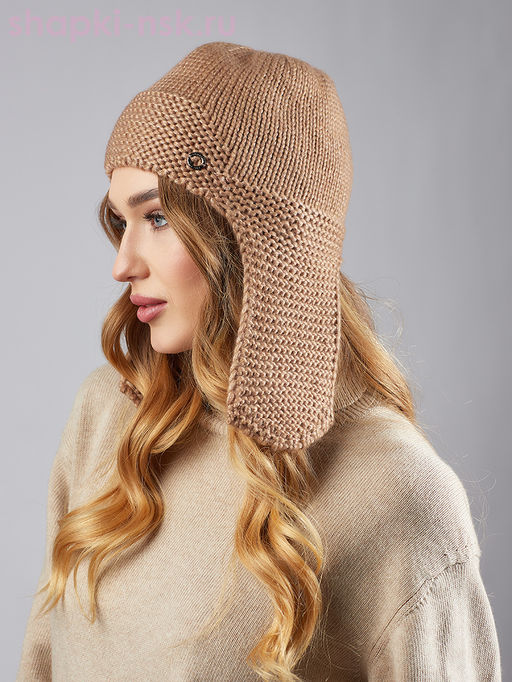 12883/2 MWU Ушанка женская флис (56-58)