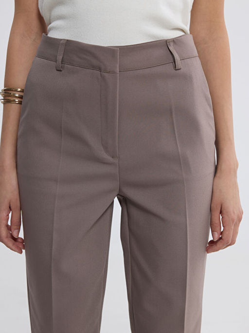 Y?ksek Bel Kad?n Cigarette Pantolon