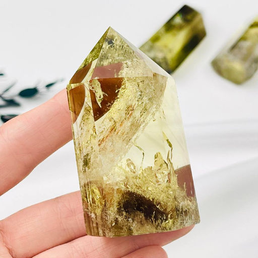 Кристалл из лимонного Кварца - Радуга самоцветов фото 3