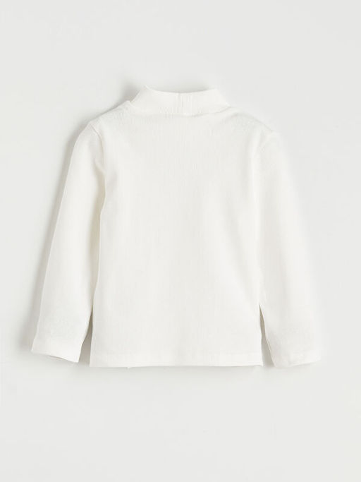 Yar?m Bal?k?? Yaka K?z ?ocuk Ti??rt