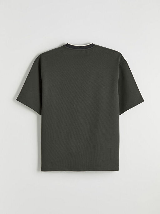 Bisiklet Yaka Erkek Spor Ti??rt