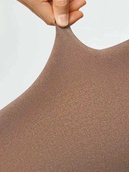 Колготки женские теплые с флисом TEATRO ICE STYLE 240 den темно-бежевый  фото 10