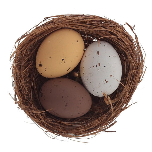 Изделие декоративное (вставка) Гнездо пасхальное, L5 W5 H22 см - Remeco фото 2