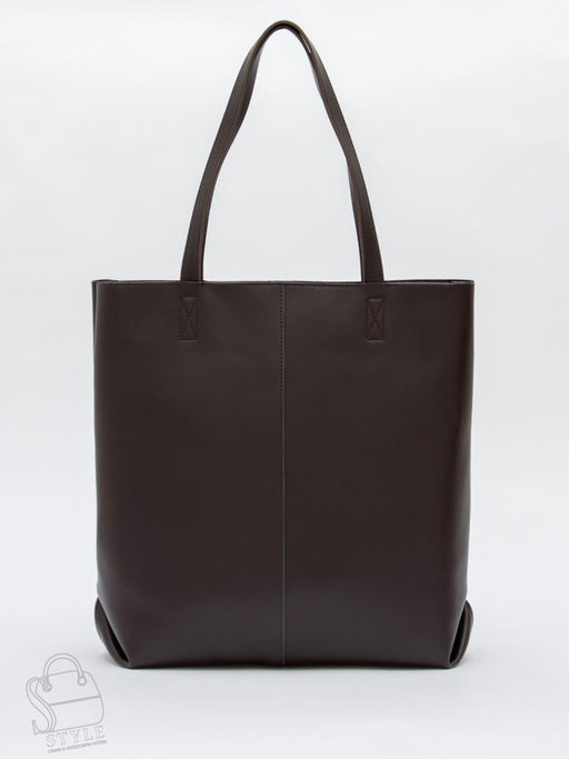 Сумка женская кожаная 6063L coffee Polina&Eiterou