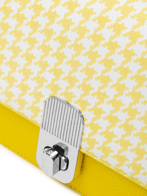 Сумка Labbra L-HF3923-1 lemon/white  фото 21