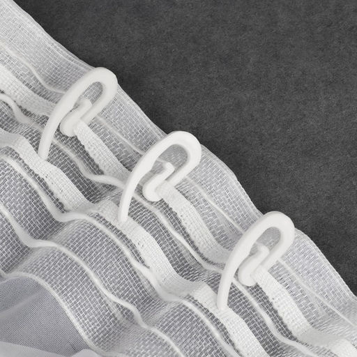 Цена за 3 шт. Крючок для штор «Улитка», 31×12×2 мм, 10 шт., белый