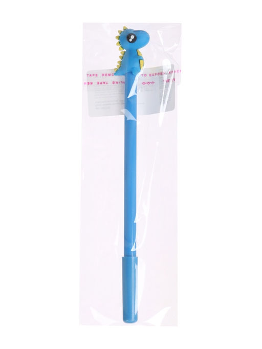 Цена за 2 шт. Ручка-прикол «Динозавр», гелевая, синяя