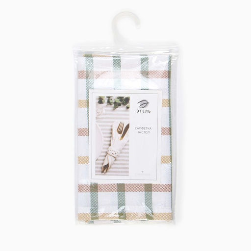 Салфетка Этель Harmony 30х40см, 100% хл, рогожка 186 г/м2  фото 6