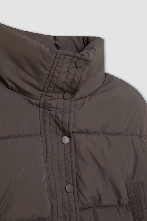 Водоотталкивающее пальто для девочек - Defacto фото 8