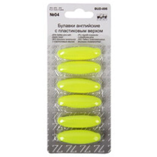 БУЛАВКИ BUD-006 АНГЛИЙСКИЕ С ПЛАСТ. ВЕРХОМ - Gamma фото 2