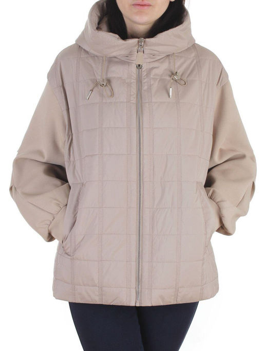18509 BEIGE Куртка демисезонная женская
