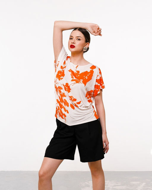 ФУТБОЛКА КИМОНО-БАЛЛОН - Sahar art lab фото 4