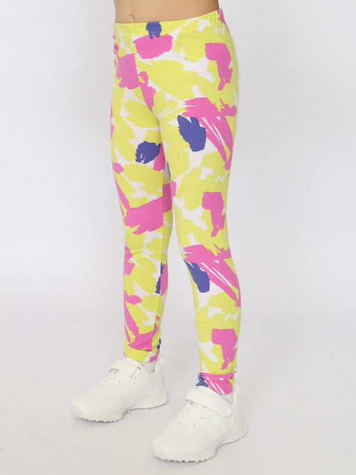 CRB wear / CSKG 70470-99-395 Брюки модель легинсы для девочки,мультиколор/Ex.Cherubino  фото 2