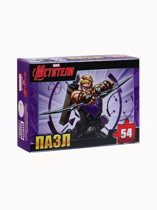 Пазлы детские для мальчиков Мстители, набор 10в1, 54 детали в каждом - Marvel фото 10