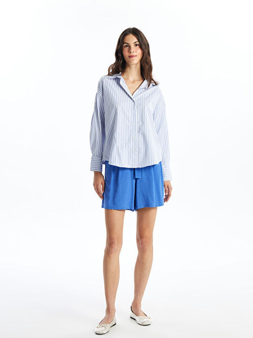 ?izgili Oversize Kad?n G?mlek