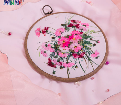 Набор для вышивания PANNA Живая картина JK-2002 Дыхание нежности 19 х 19 см